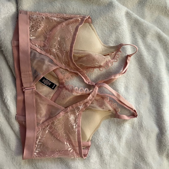 Victoria's Secret Pink Lace Bralette Top - Picture 3 of 4